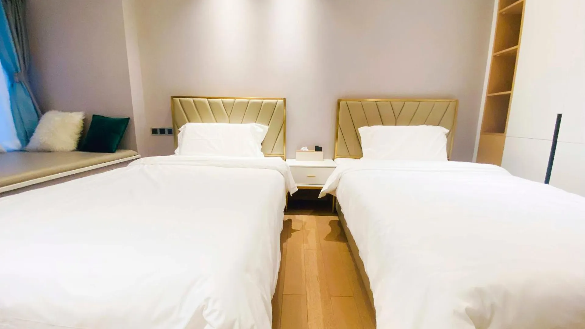 מלון דירות Rho Hotel柔居shenzhen International Convention And Exhibition Center