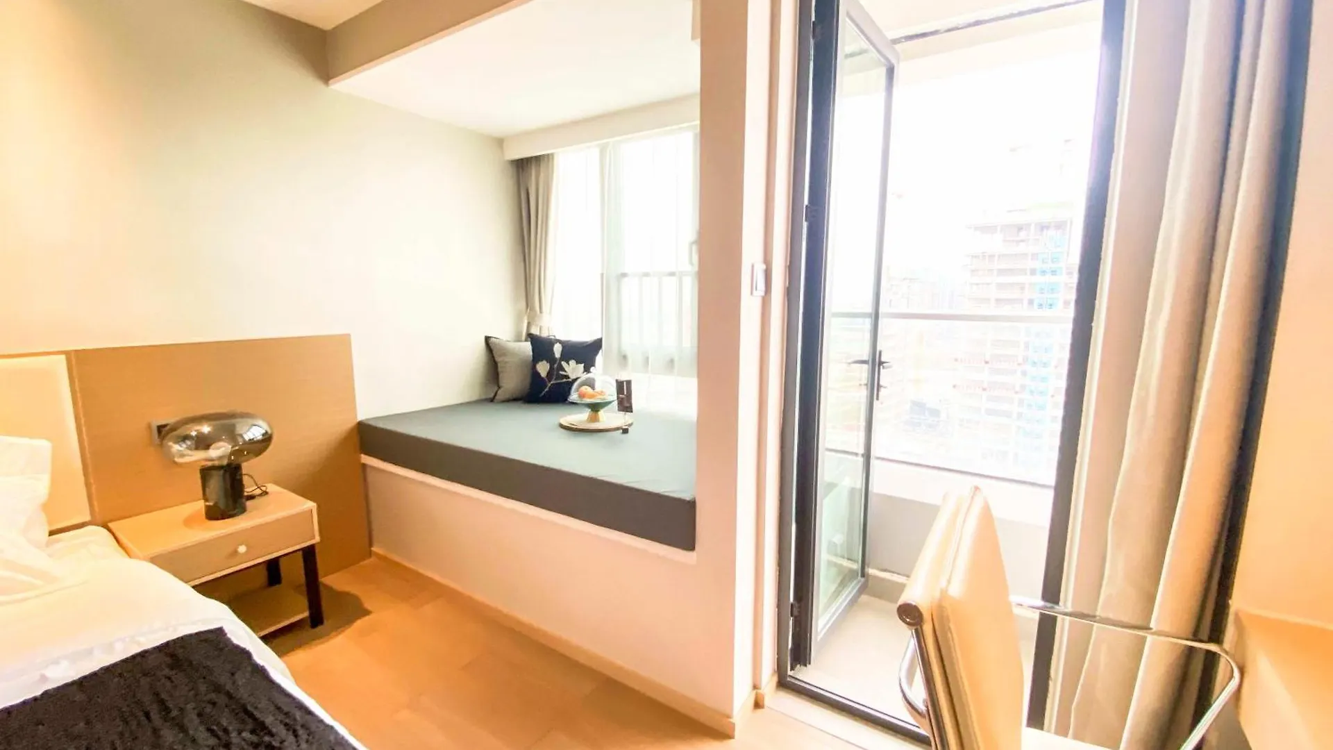 מלון דירות Rho Hotel柔居shenzhen International Convention And Exhibition Center